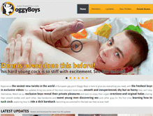 Tablet Screenshot of doggyboys.com